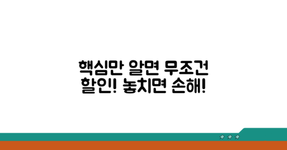 이것만 알면 할인받아요