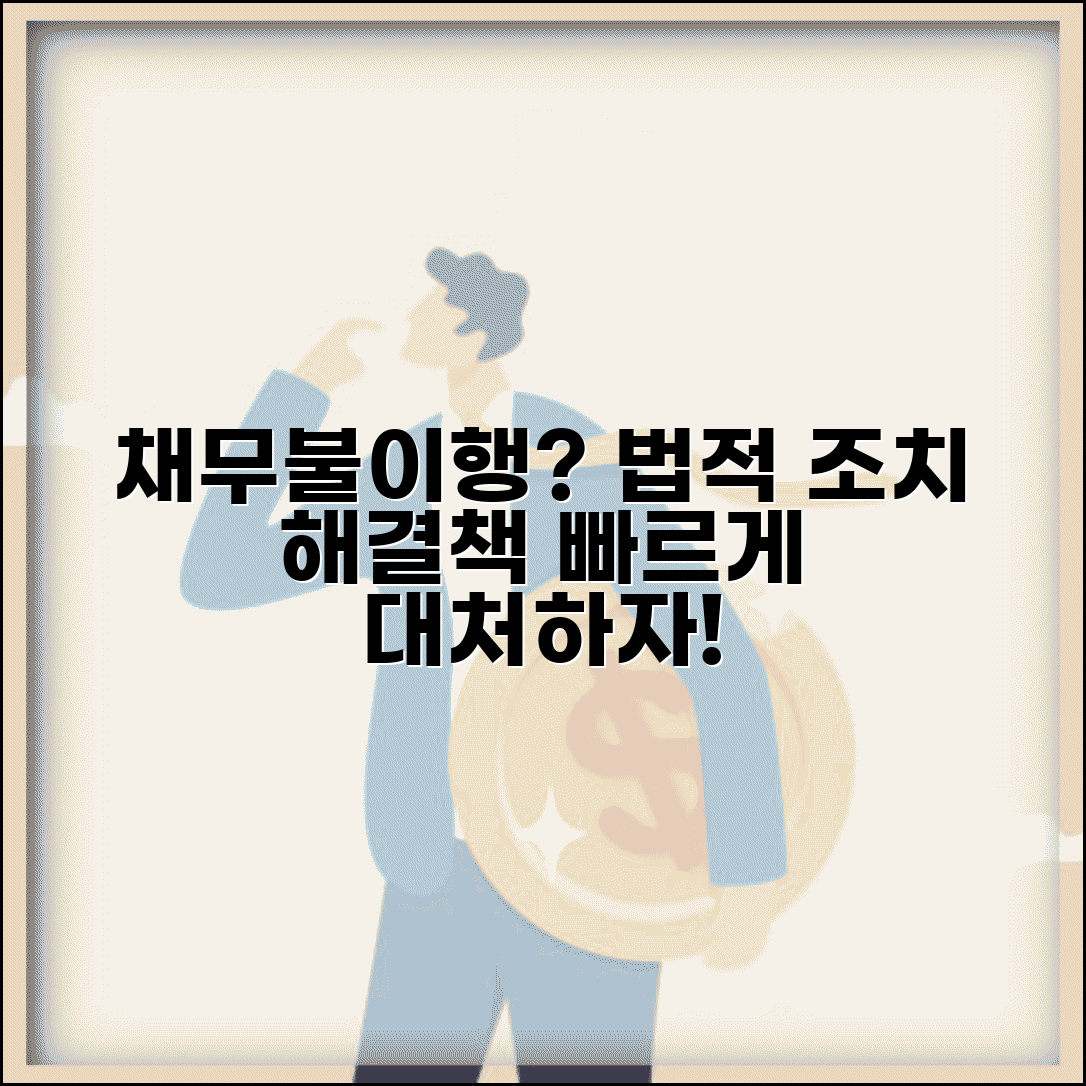 채무불이행 대처법 | 채무불이행 시 법적 조치와 해결방안