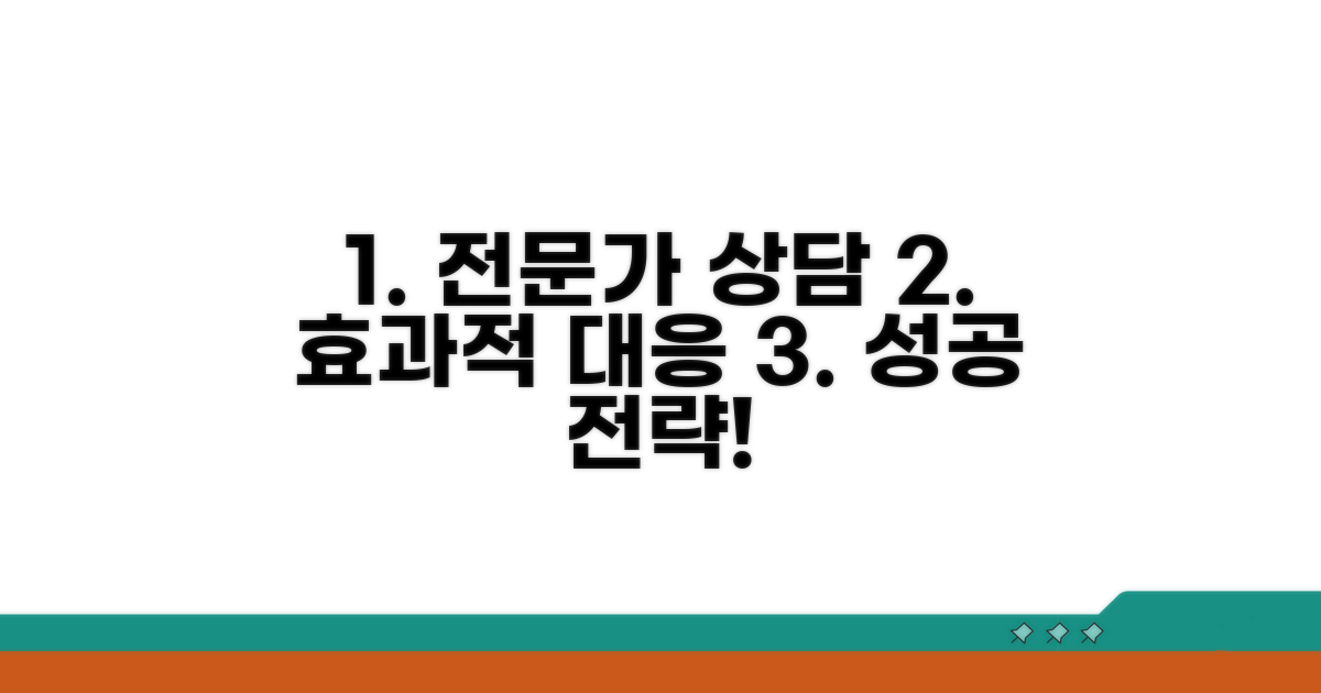 전문가 상담 및 효과적인 대응 전략