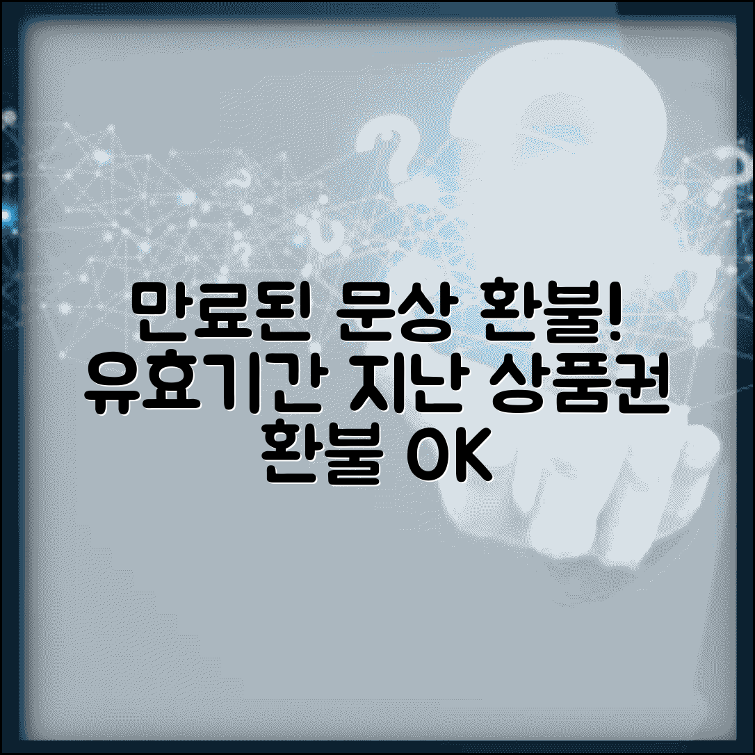 유효기간 지난 문화상품권 환불 | 만료된 문상 환불 방법 완벽정리