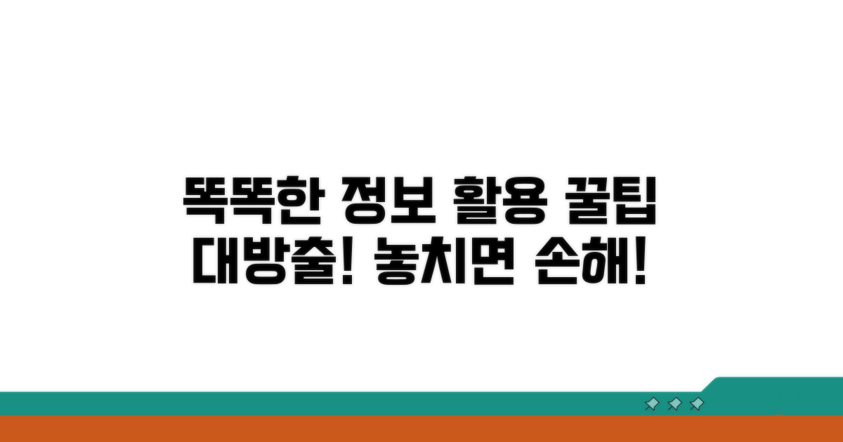 이용 꿀팁으로 똑똑하게 정보 활용
