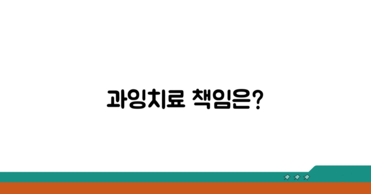 과잉 치료, 책임 소재 따지기