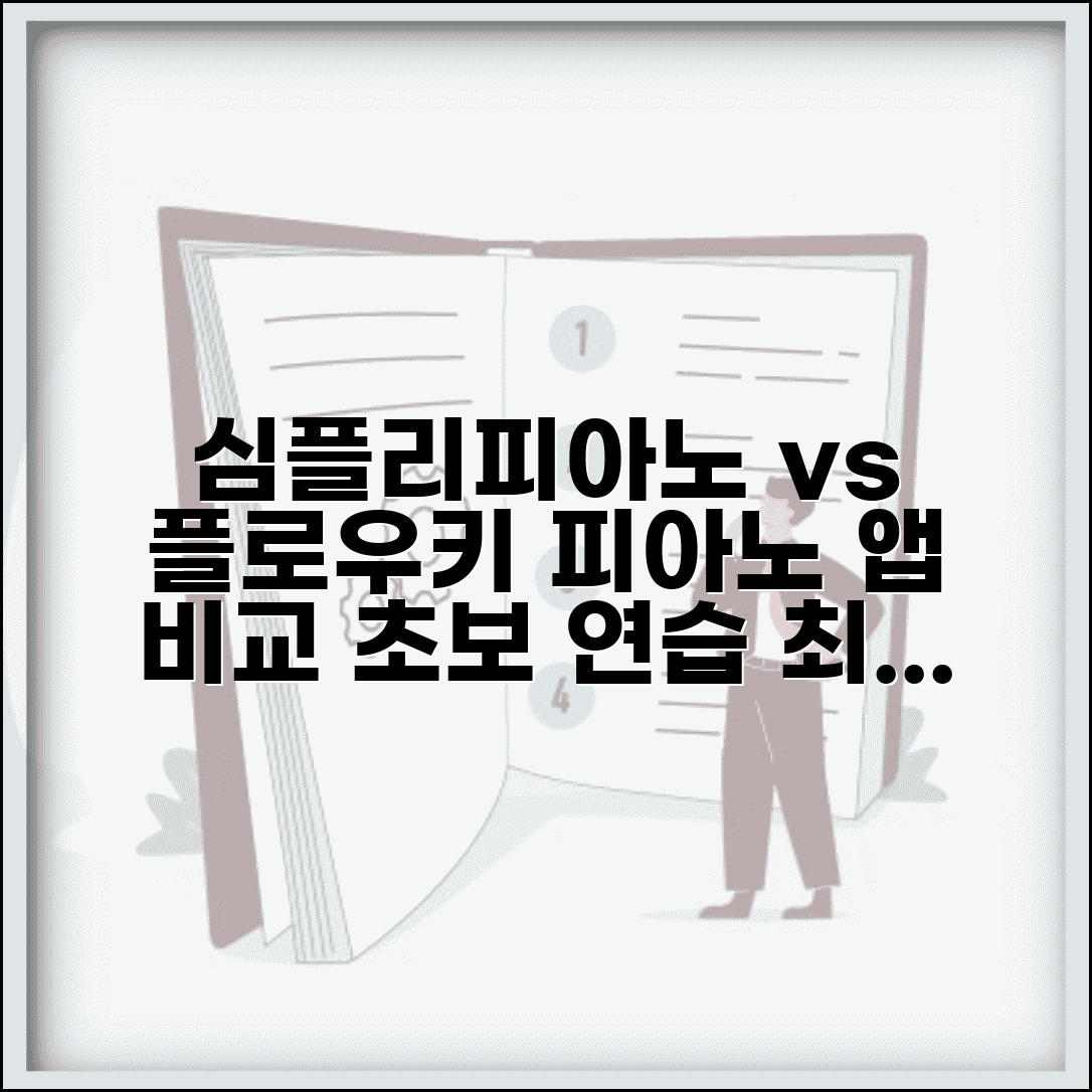 피아노 앱 추천 심플리피아노 플로우키 | 피아노 연습 학습 앱 기능 비교