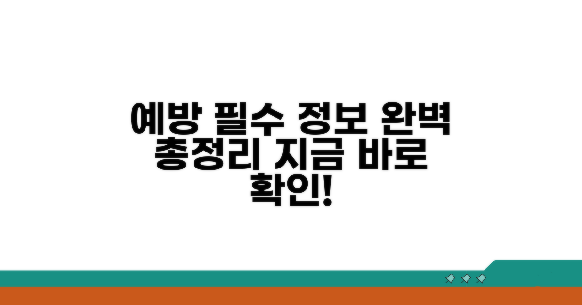 예방을 위한 필수 정보 총정리