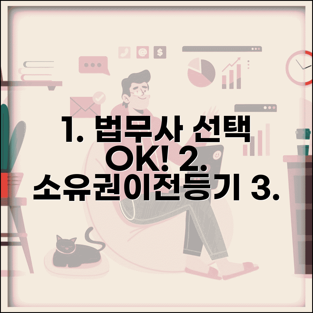 소유권이전등기 법무사 선임 | 소유권이전등기 법무사 비용 비교