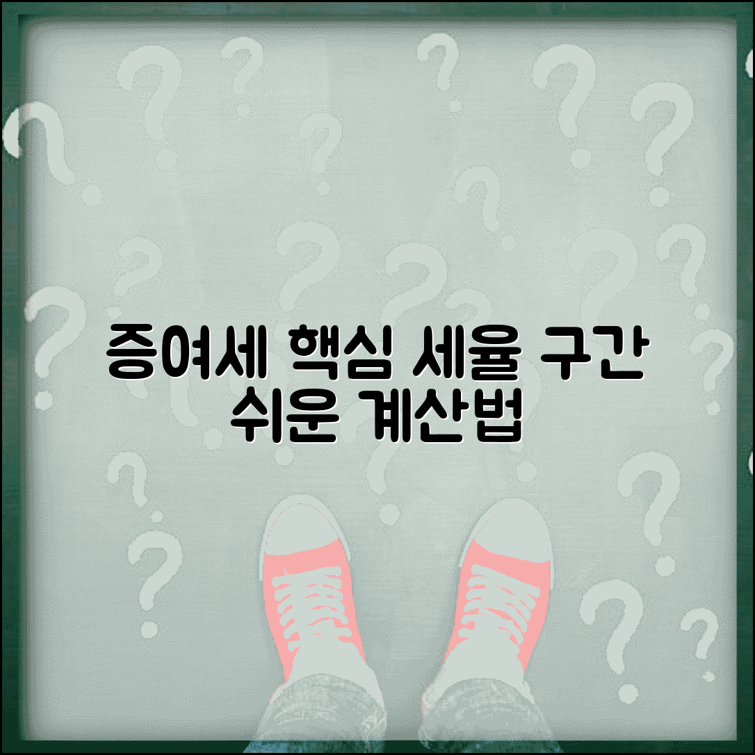 증여세 세율 구간별 정리와 비율 계산 방법