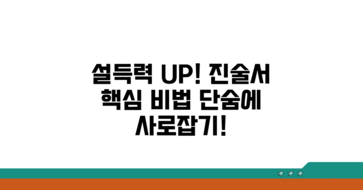 설득력 높이는 진술서 작성 비법
