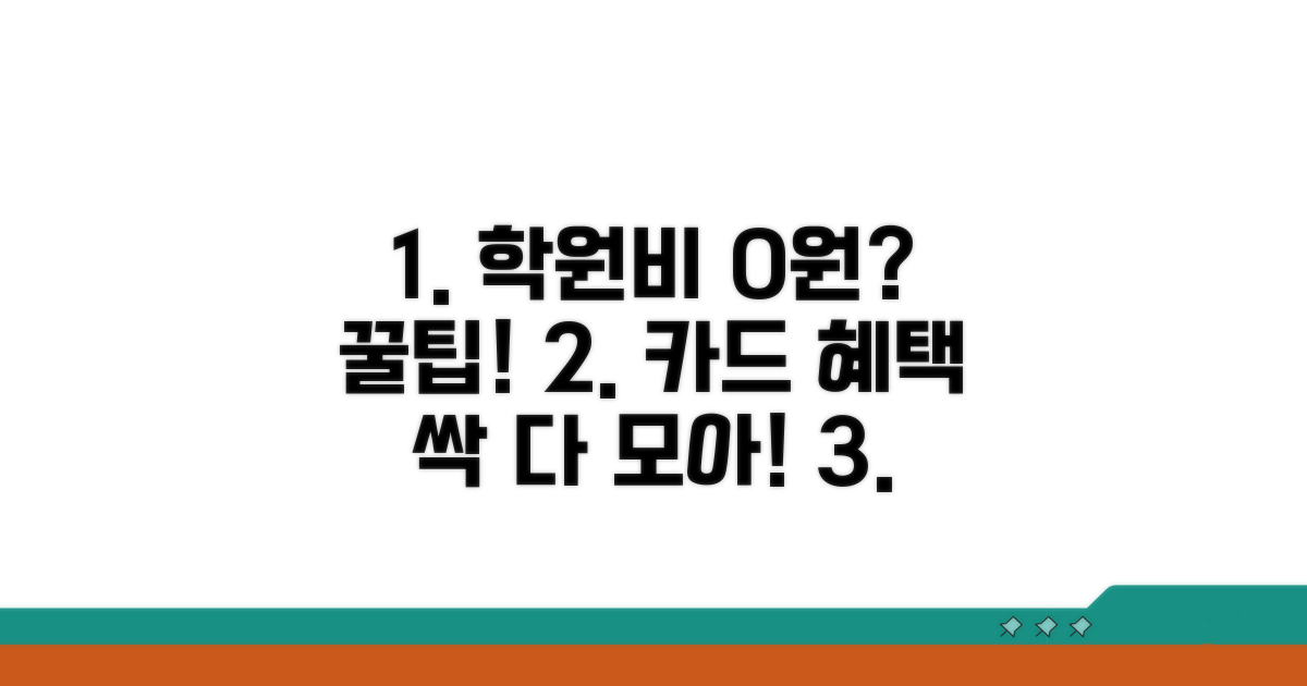 우리 아이 학원비 카드 꿀팁