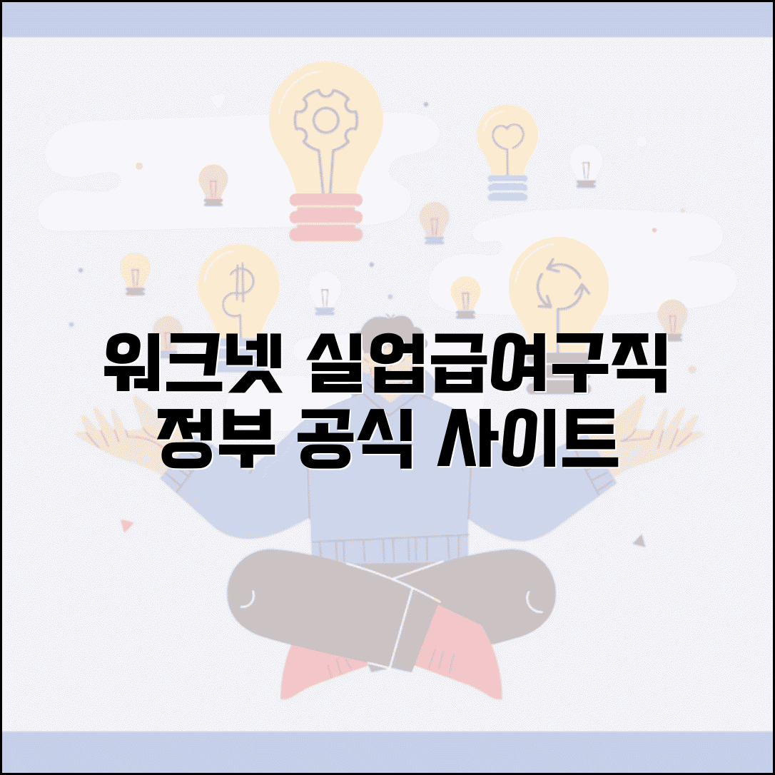 워크넷 구인구직 정부 공식 사이트 | 실업급여 받으면서 구직 활동 방법 및 조건 총정리
