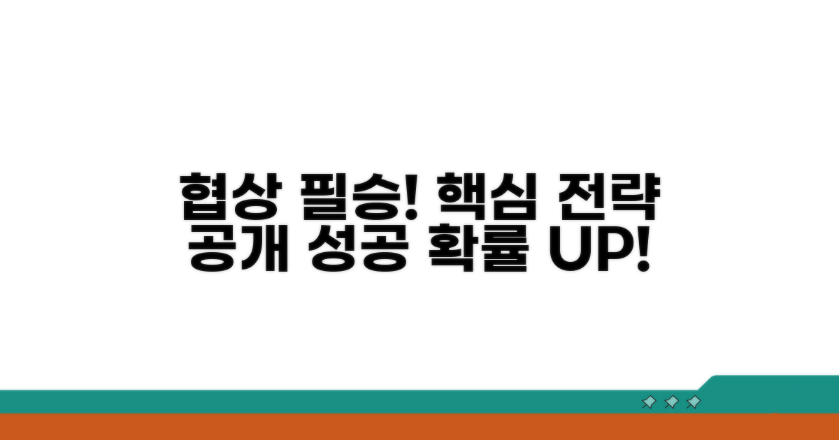 협상 성공을 위한 핵심 전략