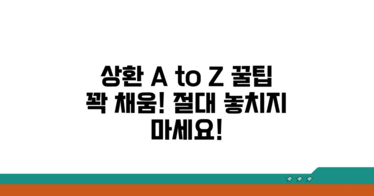 꼭 알아야 할 상환 절차와 팁