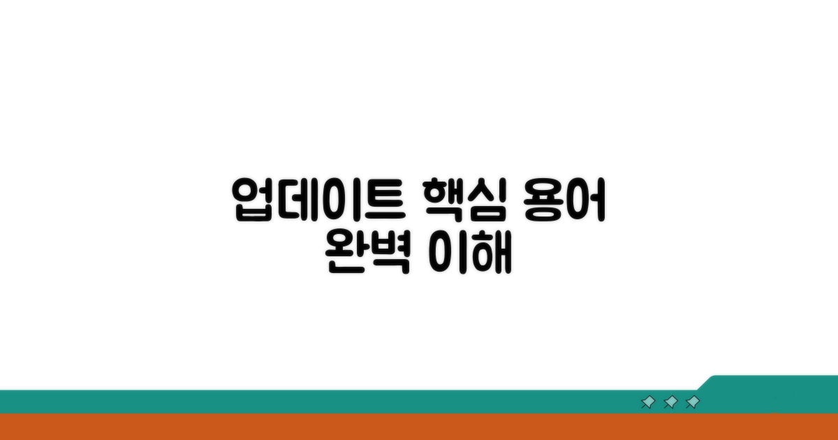 업데이트 뜻과 핵심 개념
