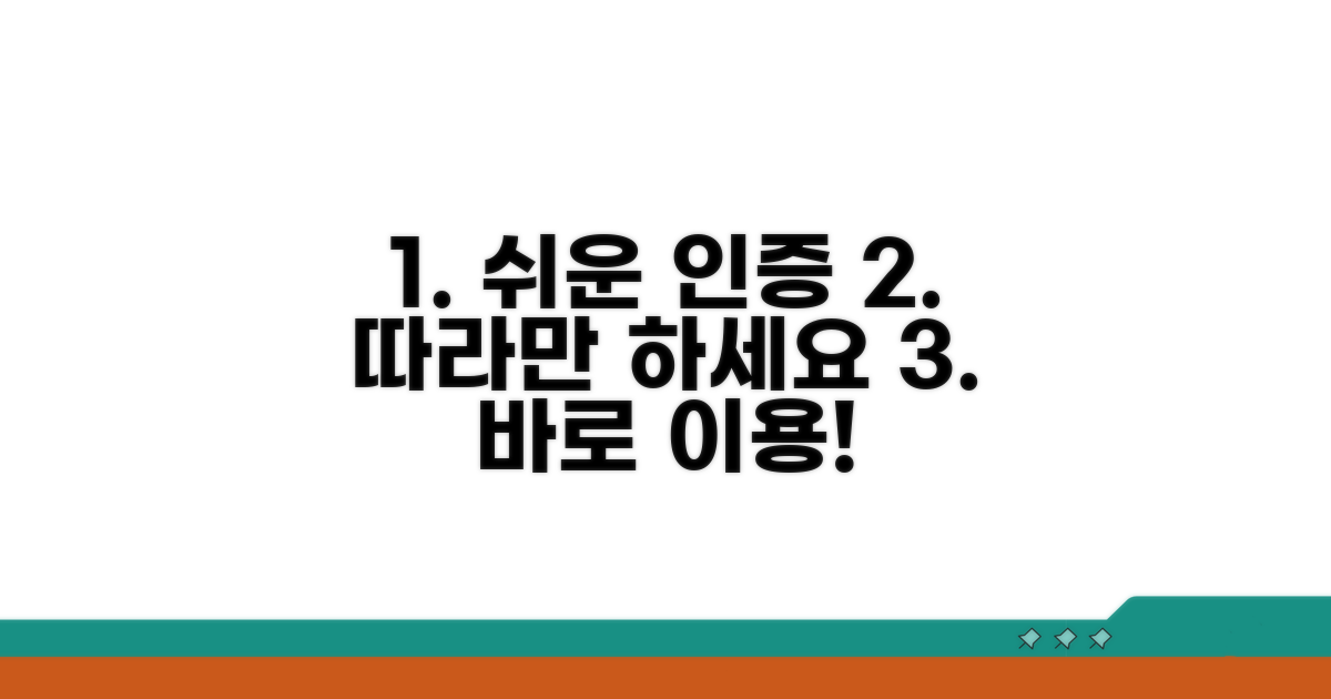 단계별 인증 정상 이용 가이드