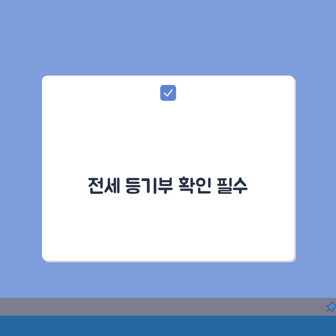 전세 등기부 등본 확인 방법 보는 법 해석 | 3가지 필수 확인 사항